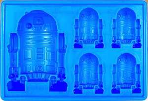 Collectable Gift Star Wars R2 D2 Silicon Ice Cube Party Tray 5 Molds