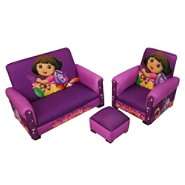   Dora Hiking Deluxe Toddler Sofa, Chair and Otto 
