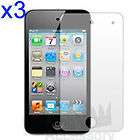 New 3 in 1 Front Screen Protector Kit for iPod Touch 4th 4G