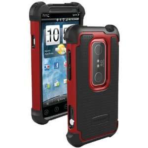   HA0712 M355 HTC(R) EVO(TM) 3D HC CASE (BLACK/RED) Electronics