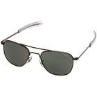 Outdoor Silver Frame 57mm Official Air Force Pilots Aviator Sunglasses 
