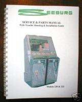 Seeburg 220   222 Jukebox Manual  