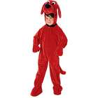 Rubies Clifford The Big Red Dog Jumpsuit Toddler Costume 2t 4t