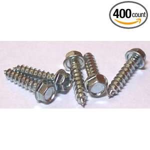  5/16 X 3 Self Tapping Screws Unslotted / Hex Washer Head 