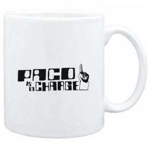 Mug White  Paco is in charge  Male Names  Sports 