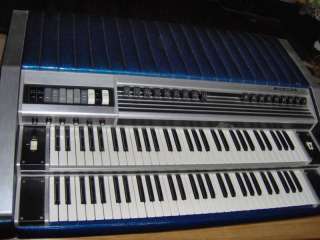 Vintage Kustom Organ 1970s Blue Tuck & Roll B3 Wanna Be  