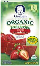 Gerber Organic Fruit Strips   Strawberry   Gerber Foods   BabiesRUs