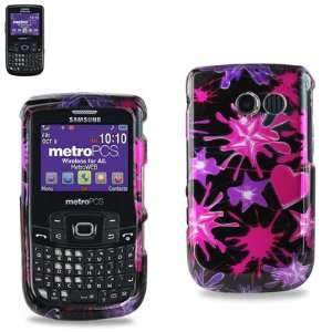   Cover Heart and Stars Paint Splatter Cell Phones & Accessories