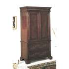 Wildon Home Audrey TV Armoire in Distressed Cherry