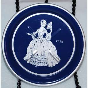   Vintage 1940s Metal Coaster Fashion Era 1776 1940 