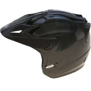  GMAX GM 27 Open Face Motorcycle Helmet   Black Automotive