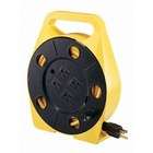 POWER ZONE 25Ft 4Outlet 16/3 Cord Reel By Power Zone