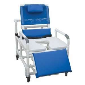   MJM International 196 30 BAR SSDE Bariatric Reclining Shower Chair