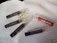 MARY KAY LOT 4 VIOLET wooden Eye Liners samples & LIP  
