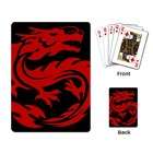   Deck of Tribal Red Dragon (Tattoo Art, Cool, Fantasy, Fire, Medieval