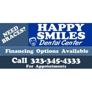  3x6 Vinyl Banner   Need Braces? 