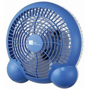  Living Accents Personal Fan 7 in. Dia. Two Speed Blue 