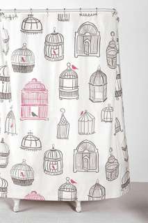 UrbanOutfitters  Birdcage Shower Curtain