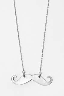 UrbanOutfitters  Mustache Necklace