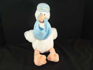 GUND ITS A BOY BABY SPECIAL DELIVERY STORK STUFFED TOY  