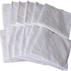 Mabis 554 7073 9812 Hospital Bed Contour Fitted Sheet  White  1 Dozen