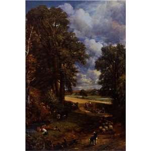  The Cornfield by John Constable, 17 x 20 Fine Art Giclee 