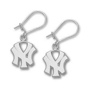 Accessorize w/ New York Yankees Sterling Silver Dangle Earrings   MLB 