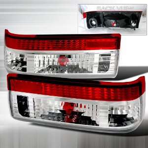  TOYOTA COROLLA AE86 GTS RED/CLEAR TAIL LIGHTS Automotive