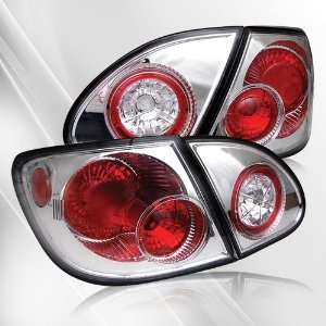  Toyota Corolla 03 04 Tail Lights ~ pair set (Chrome 