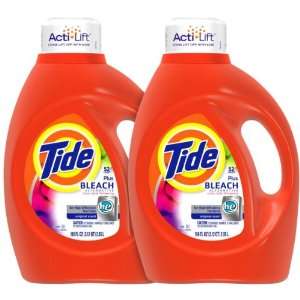  Tide with Bleach Alternative 2x HE Liquid Detergent 