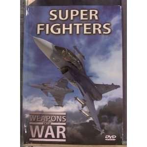 Weapons of War Super Fighters (Hardcover Book and DVD, New in Shrink 