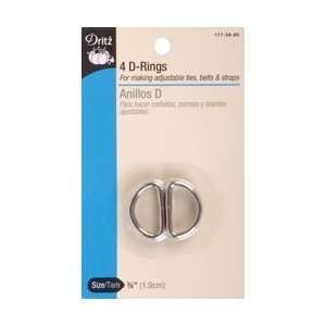   Rings 3.4 4/Pkg Nickel 117 34 65; 6 Items/Order