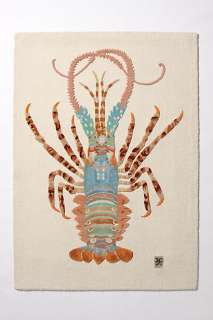 Spiny Lobster Rug   Anthropologie