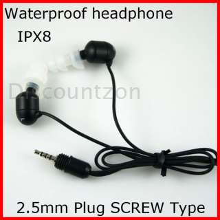   headphone/headset/earbud for IPX8 Swimming/Swim Waterproof  Player