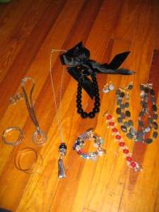 21Piece Multi Color Mixed Jewelry Lot Chicos Talbots J.Jill Express 