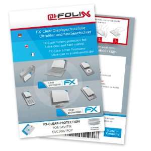  FX Clear Invisible screen protector for Easypix DVC5007 POP / DVC 
