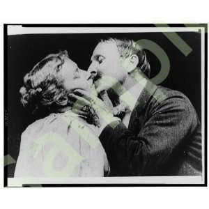  First onscreen kiss,May Irwin,John Rice The Kiss 1896 