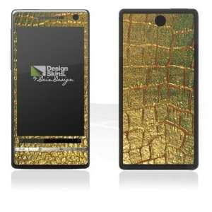   Skins for HTC Touch Diamond 2   Gold Snake Design Folie Electronics