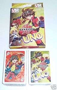 UNO Playing Cards Game BAKUGAN Battle Brawlers Mint NEW  