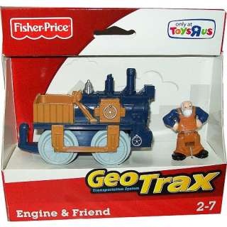 Fisher Price GeoTrax   Engines with Man  