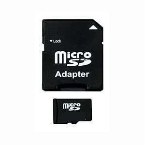  DELKIN 2GB MICRO SD MEMORY CARD W/ SD ADAPTER Sports 