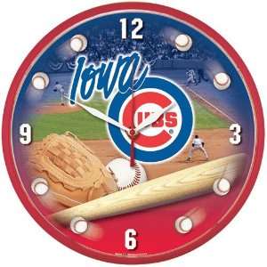 Iowa Cubs Clock 
