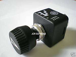 POSITION ROTARY LIGHTS/HEATER SWITCH 12/24VOLT  