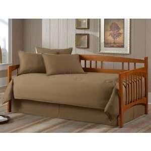 Solid Khaki Paramount 5 Piece Daybed Bedding Set 
