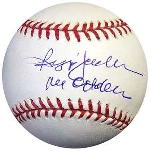 REGGIE JACKSON AUTOGRAPHED SIGNED MLB BASEBALL MR OCTOBER PSA/DNA 