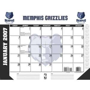  Memphis Grizzlies 22x17 Desk Calendar 2007 Sports 