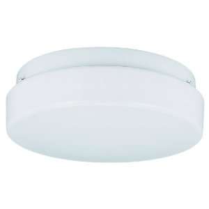   Light Fluorescent Ceiling Fixture, Acrylic White Plastic Diffuser and