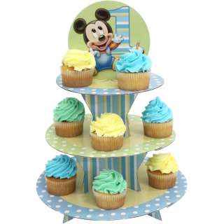   TIERED CUPCAKE STAND CENTERPIECE Party Supplies 726528288873  