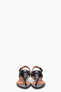 Givenchy Black Virginia Obsedia Sandals for women  