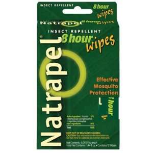 Natrapel 8 Hour Insect Repellent Wipes 